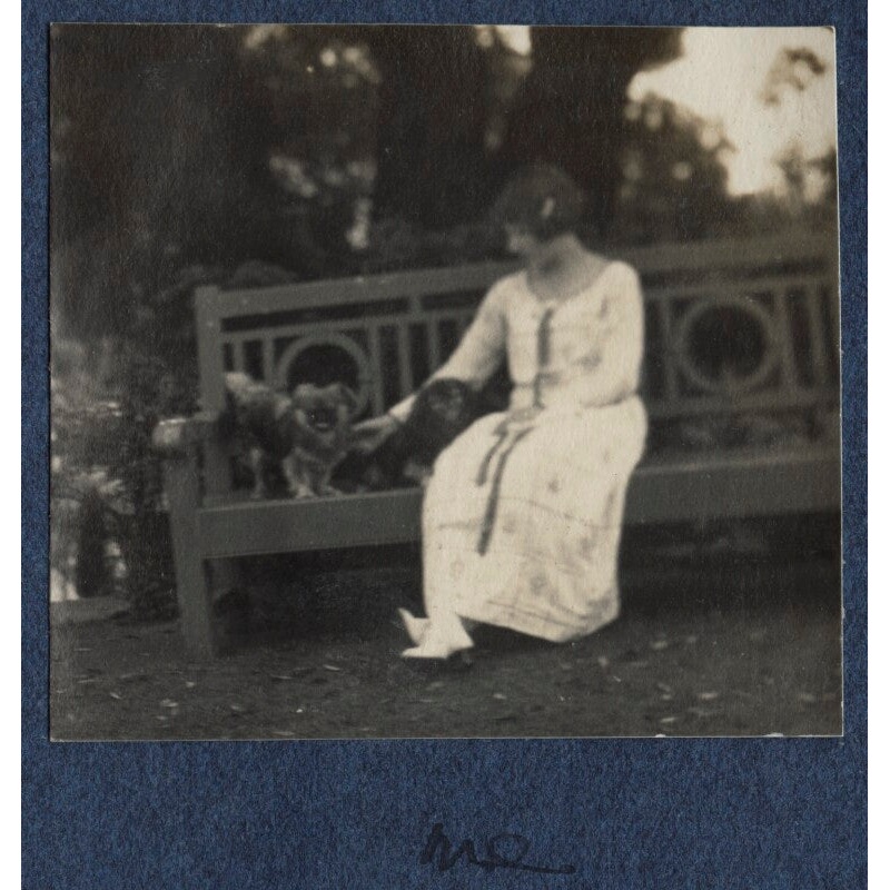 ‘Me with dogs’ Greetings Card