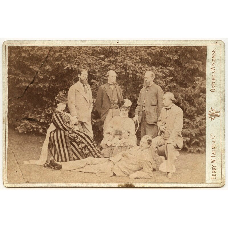 ‘Group taken at Hughenden Manor’ Greetings Card