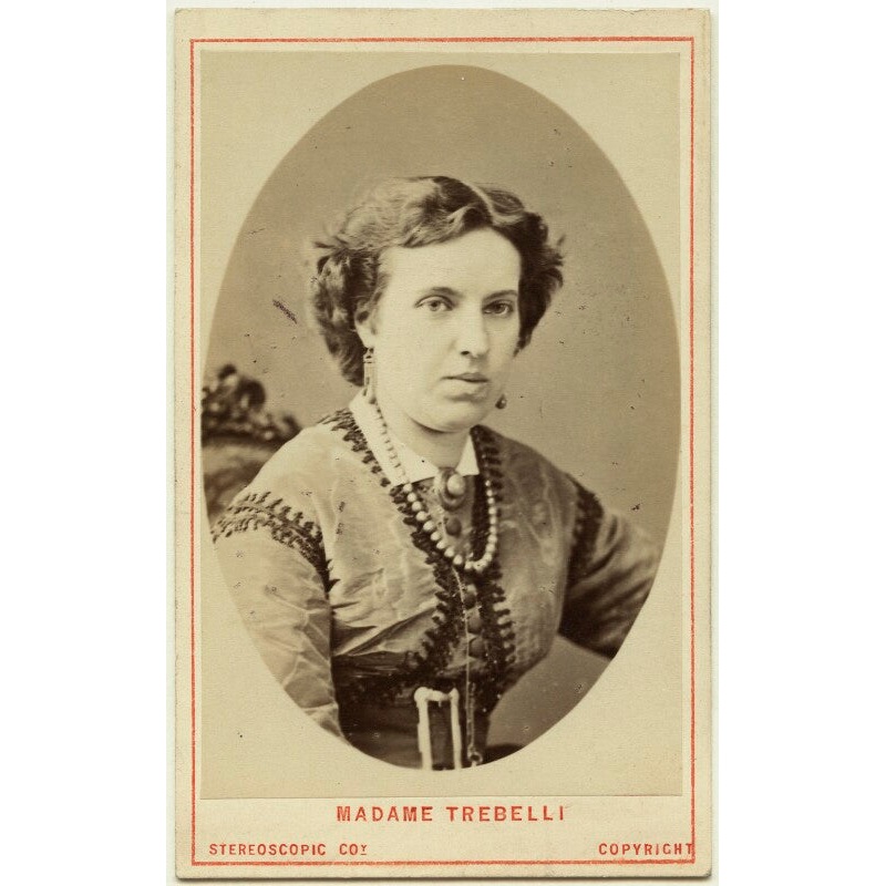 Zelia Trebelli-Bettini (Zelia Gilbert) Greetings Card