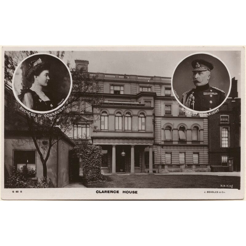 ‘Clarence House’ (Princess Louise, Duchess of Connaught (ne Princess of Prussia); Prince Arthur, 1st Duke of Connaught and Strathearn) Greetings Card