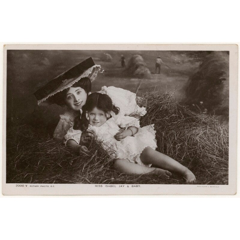 ‘Isabel Jay & Baby’ (Isabel Jay; Hon. Cecilia Claribel Anderson (ne Cavendish)) Greetings Card