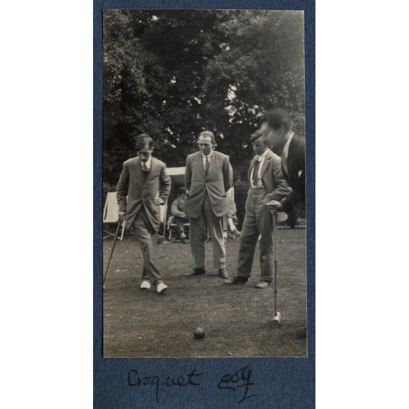 ‘Croquet golf’ Greetings Card