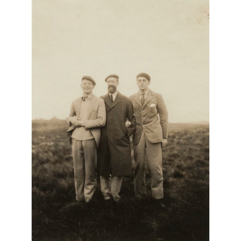 Wogan Philipps, 2nd Baron Milford; Lytton Strachey; Dadie Rylands Greetings Card