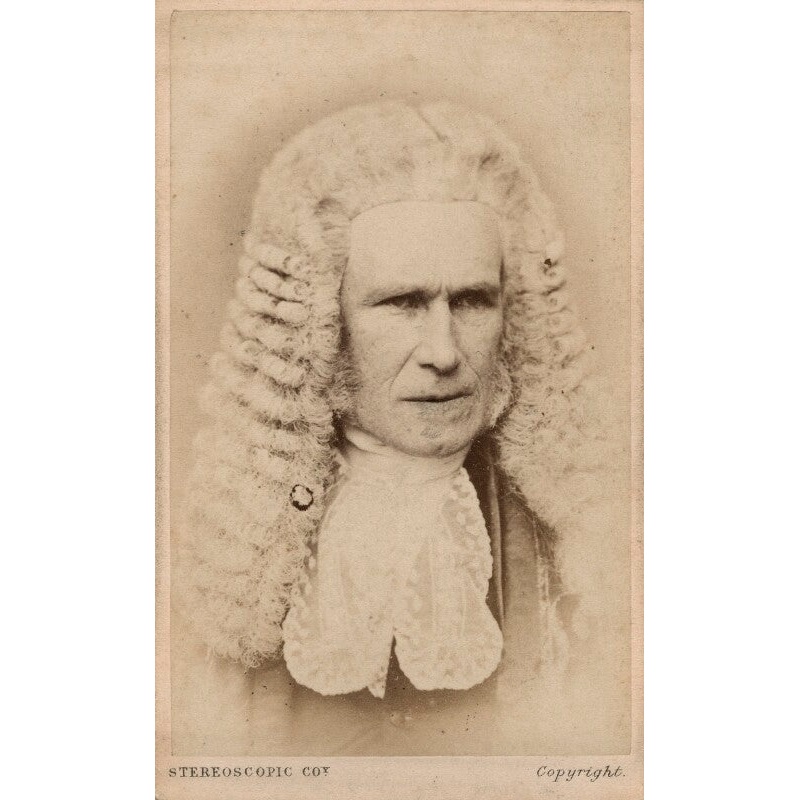 William Page Wood, Baron Hatherley Greetings Card