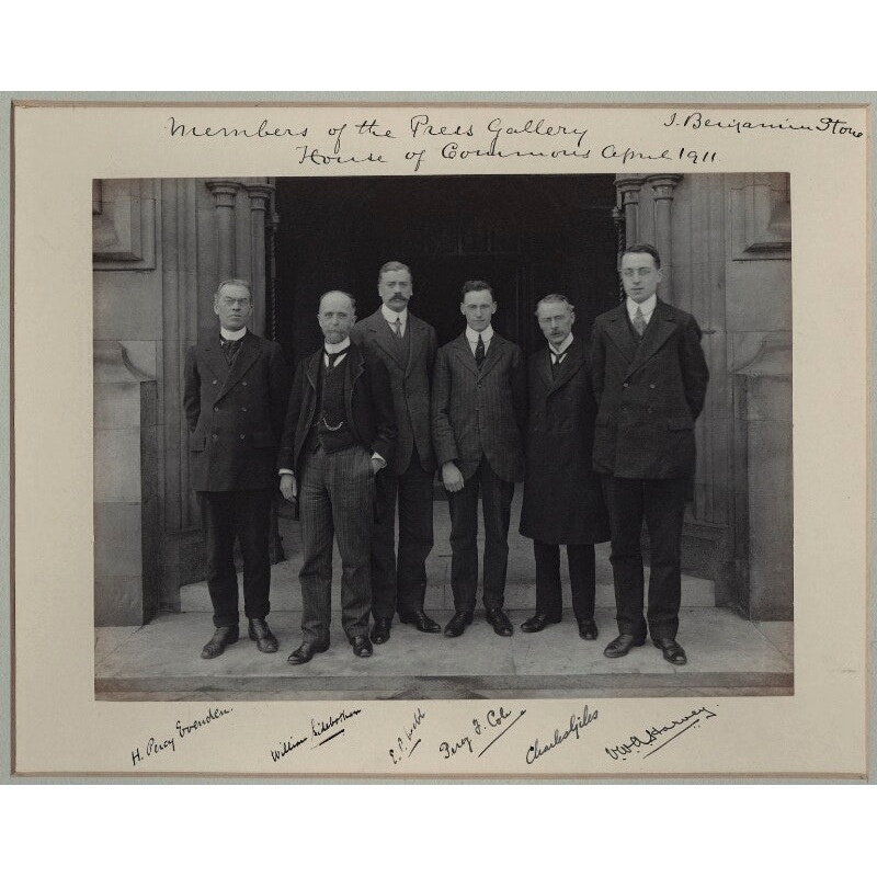 ‘Members of the Press Gallery, House of Commons’ Greetings Card