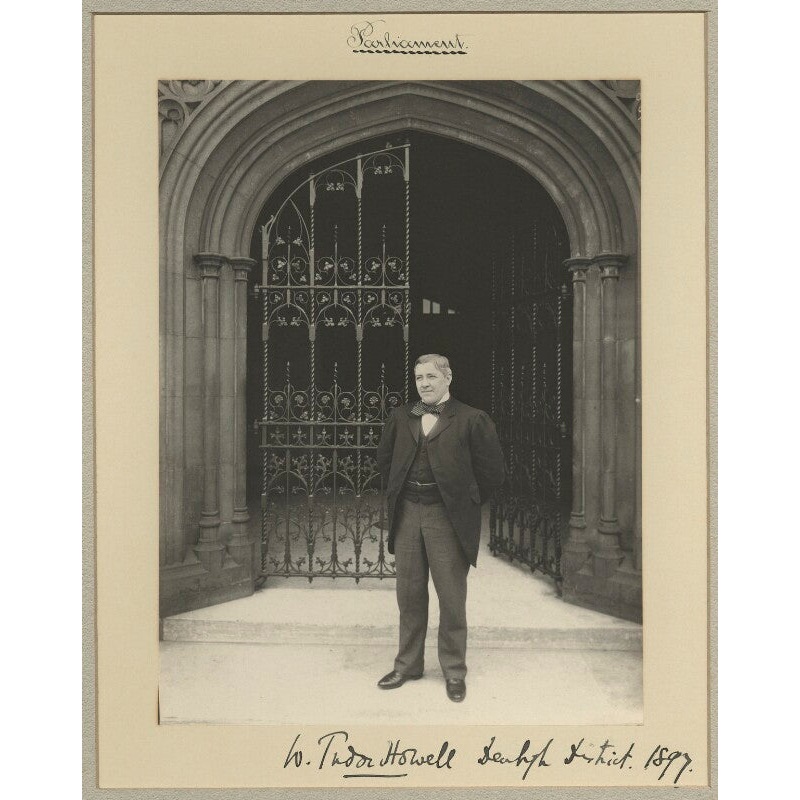 William Tudor Howell Greetings Card