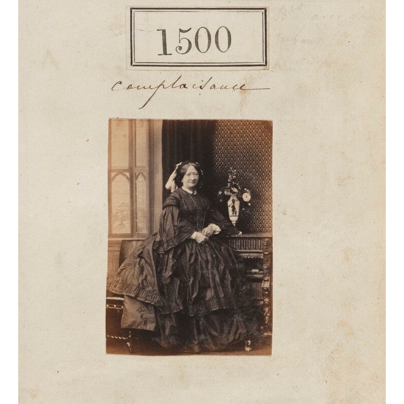 ‘Complacency’ (Unknown woman) Greetings Card