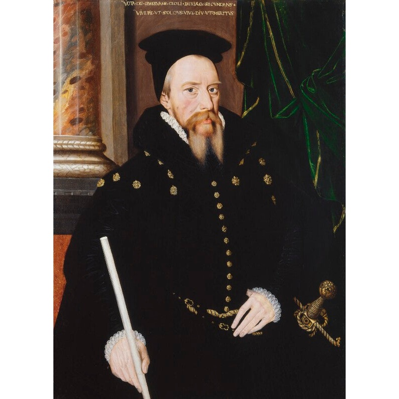 William Cecil, 1st Baron Burghley Portrait Print