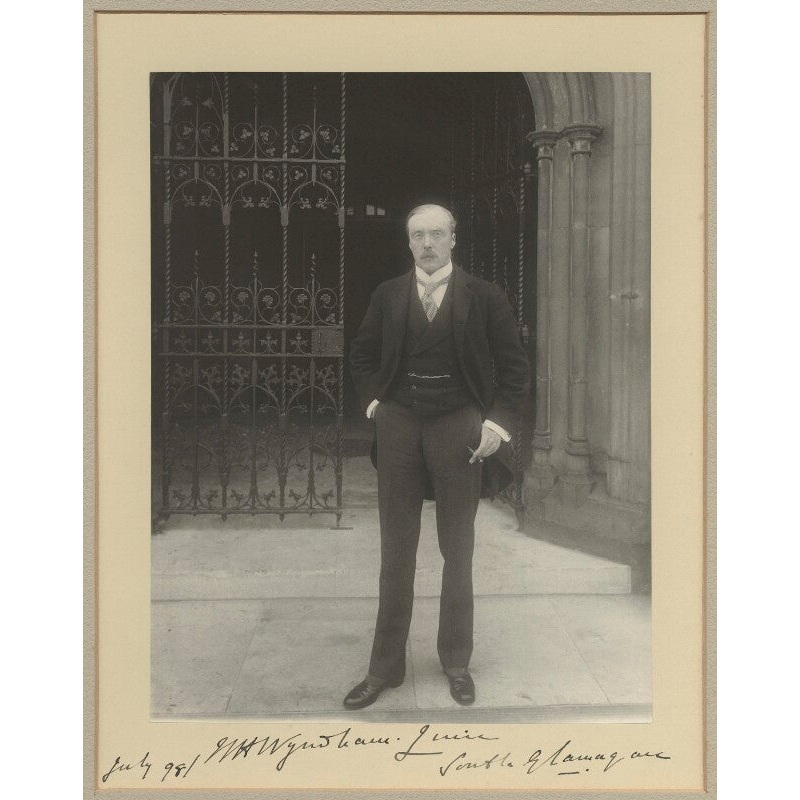 Windham Henry Wyndham-Quin, 5th Earl of Dunraven and Mount-Earl Greetings Card