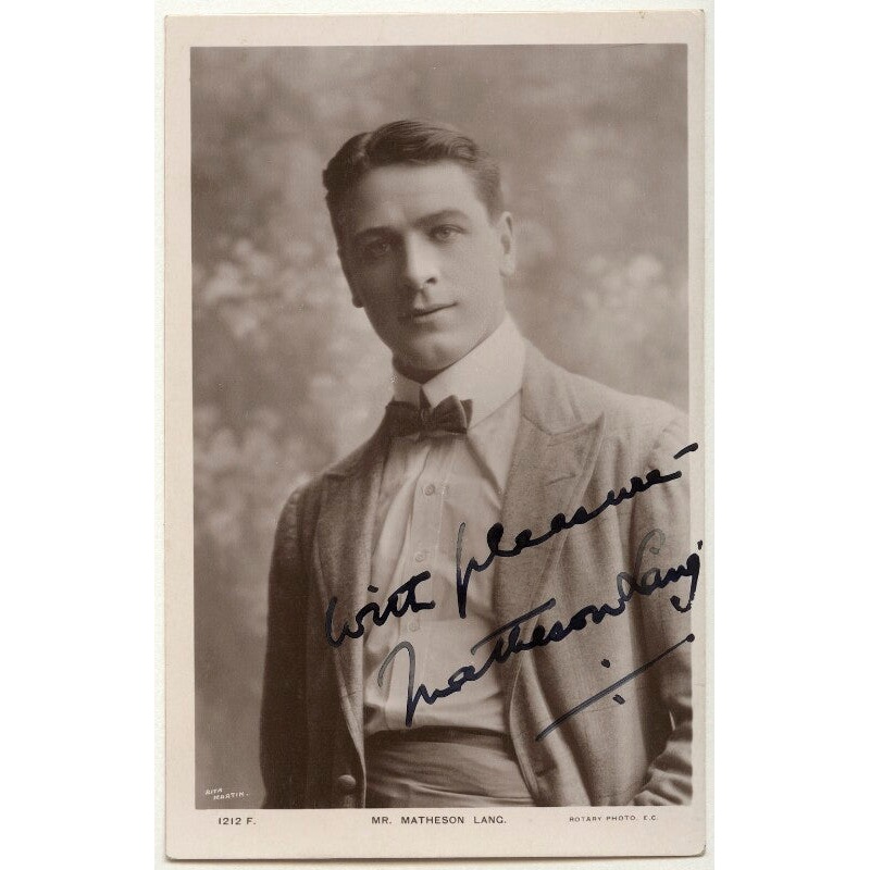 (Alexander) Matheson Lang Portrait Print