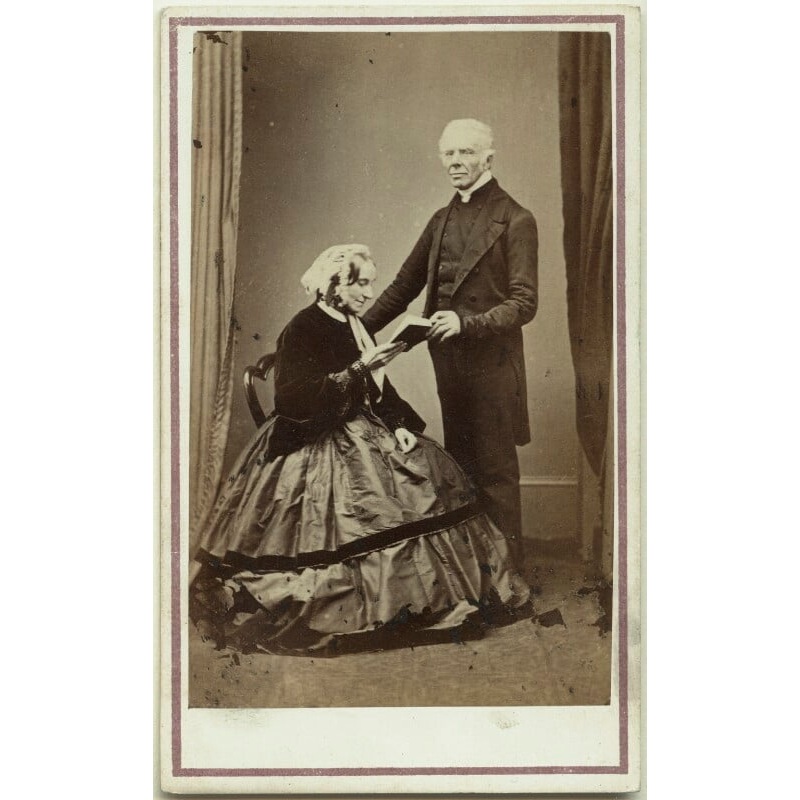 Charlotte Keble (ne Clarke); John Keble Portrait Print