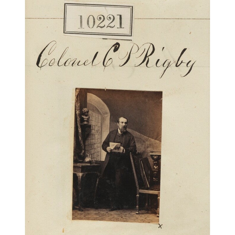 Christopher Palmer Rigby Portrait Print