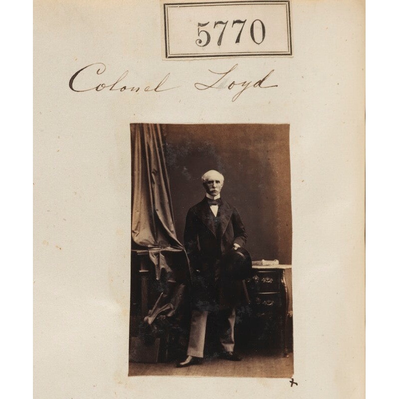 Colonel Loyd Portrait Print-Unframed & Black Frame & Grey Frame & Oak Frame & White Frame-Extra small (glossy paper only) & Small & Medium & Large & Extra large (unframed, glossy paper only)-Glossy photo paper & Matt art paper & Canvas (medium only)