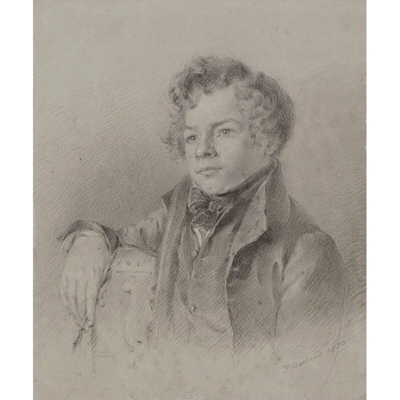 William Holl Jr Portrait Print