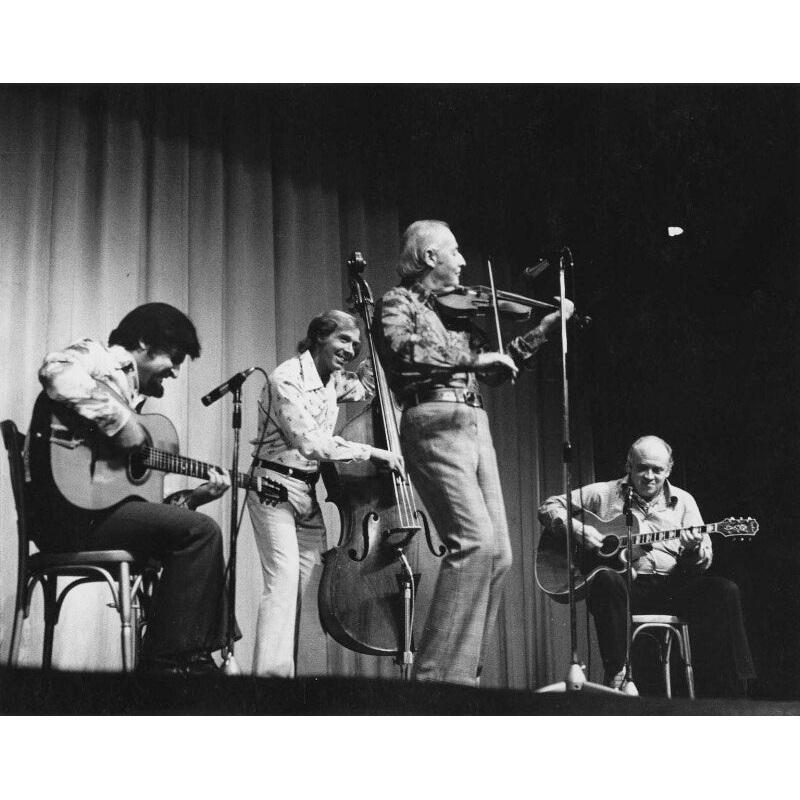 Stphane Grappelli; Diz Disley; Len Skeat; Denny Wright Portrait Print
