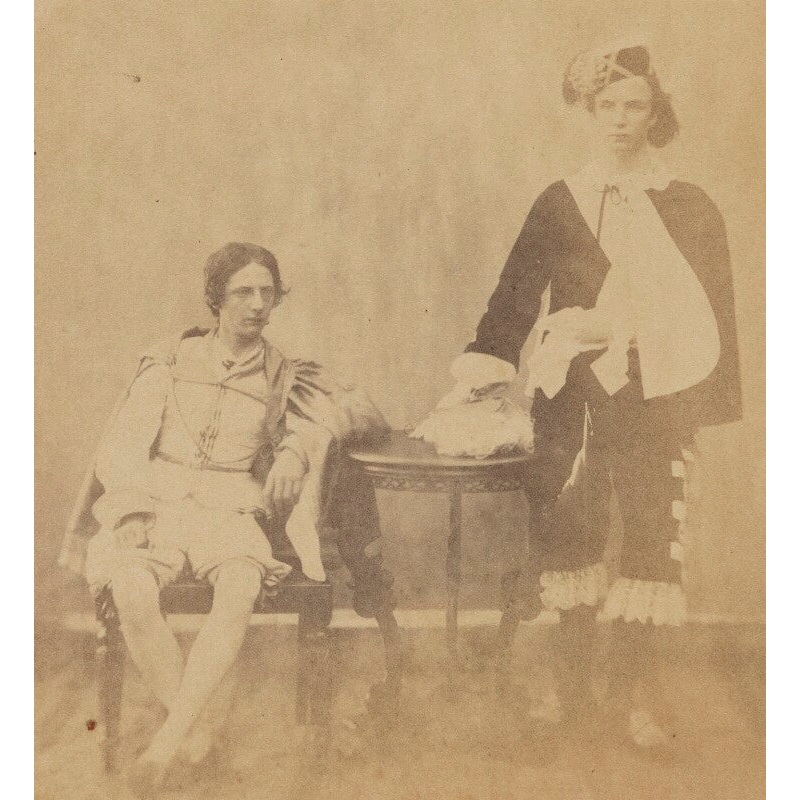 ‘A Fancy-Ball at Simla (Shimla)’ (Mr Beecher; Mr Laing) Greetings Card