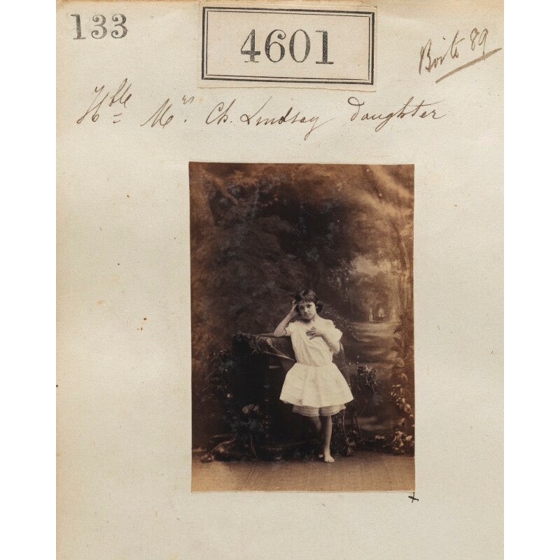 ‘Daughter of Hon. Mrs Charles Lindsay’ (Miss Lindsay) Greetings Card