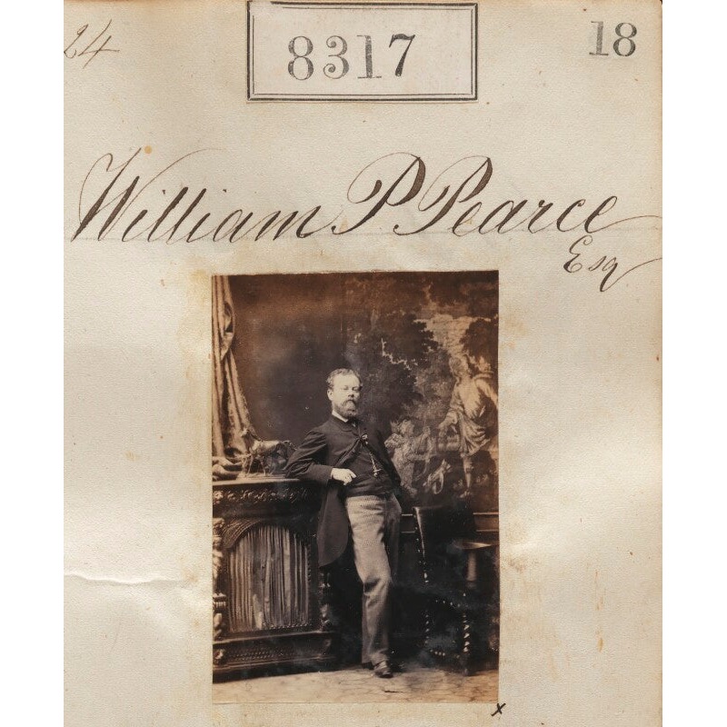 William P. Pearce Greetings Card