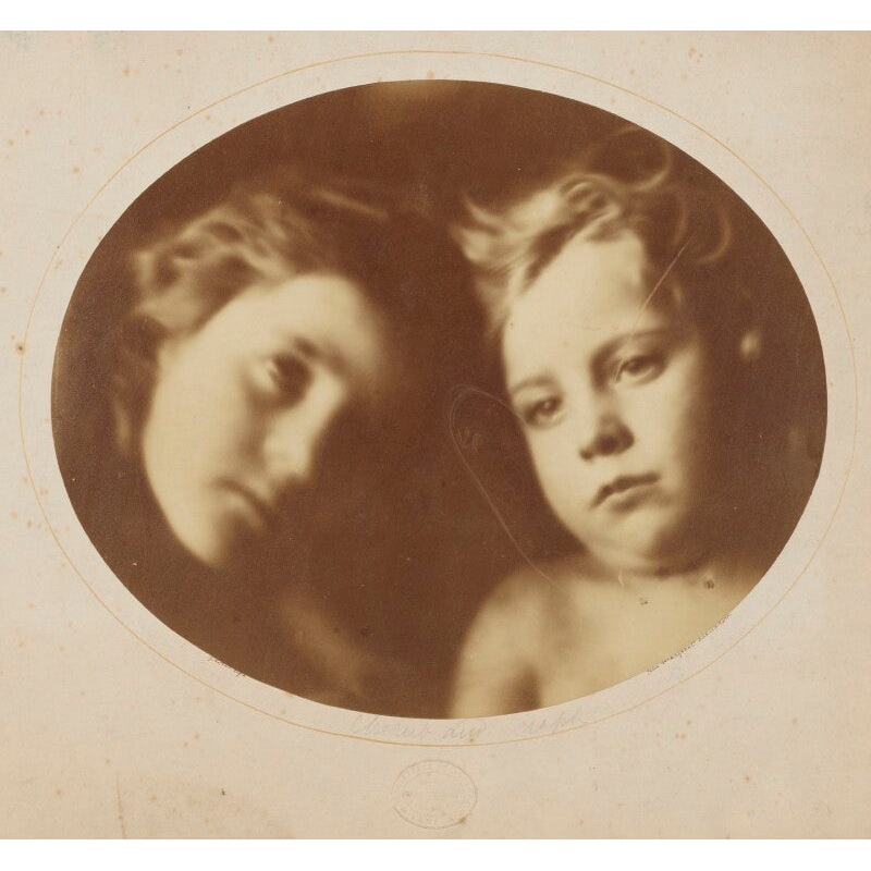 ‘Cherub and Seraph’ (William Frederick Gould; Elizabeth Keown) Greetings Card