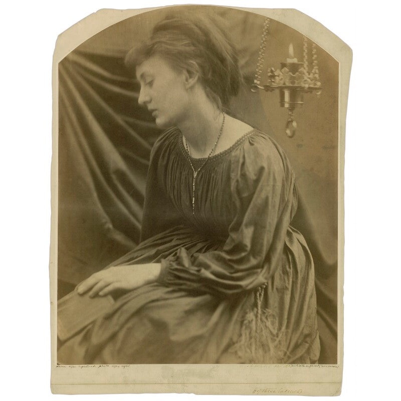 ‘Portrait of a Sybil’ (May Prinsep) Greetings Card