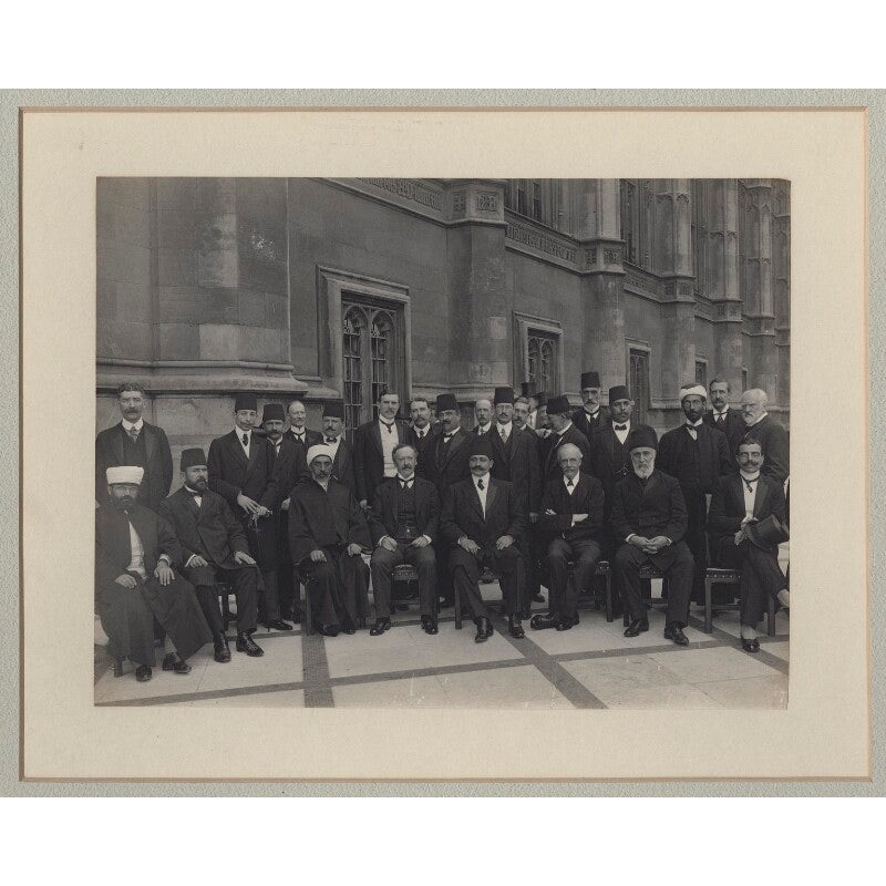 ‘Luncheon Party to the Delegates of the Imperial Ottomon Parliament at the House of Commons’ Greetings Card