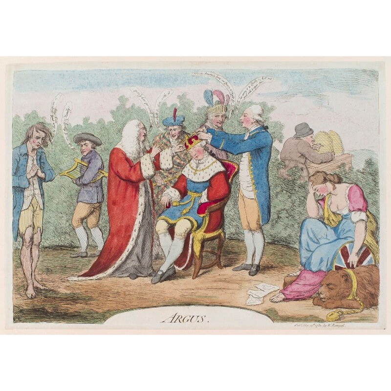 ‘Argus’ Greetings Card