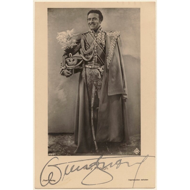 Willy Fritsch Greetings Card