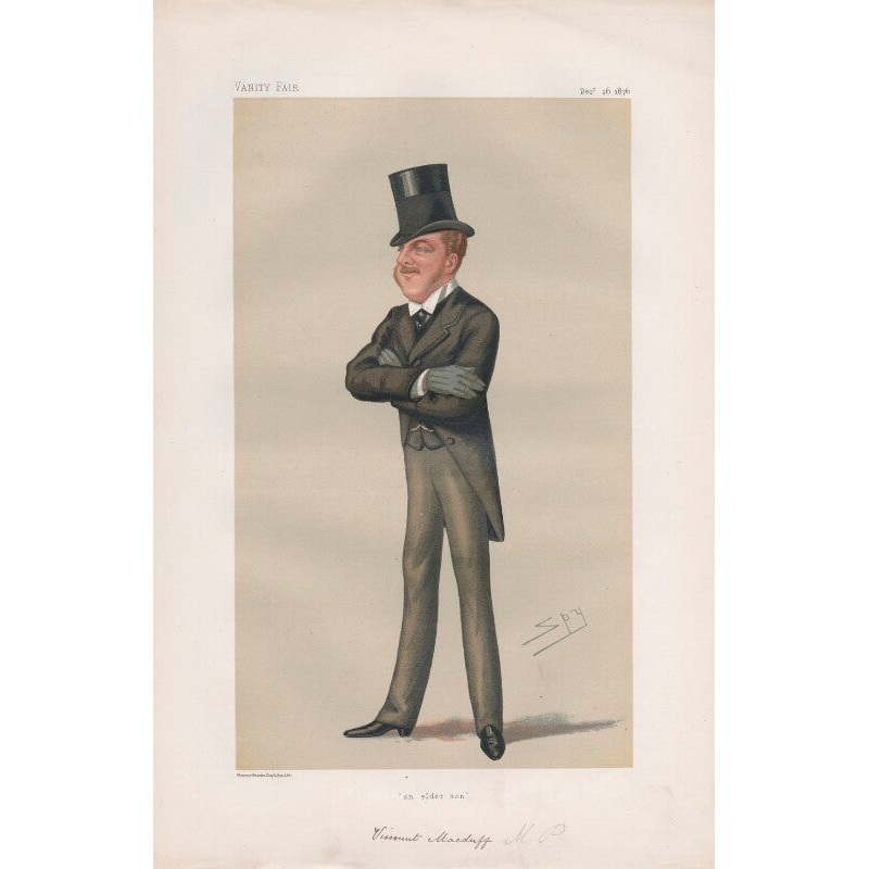 Alexander William George Duff, 1st Duke of Fife (‘Statesmen. No. 238.’) Portrait Print