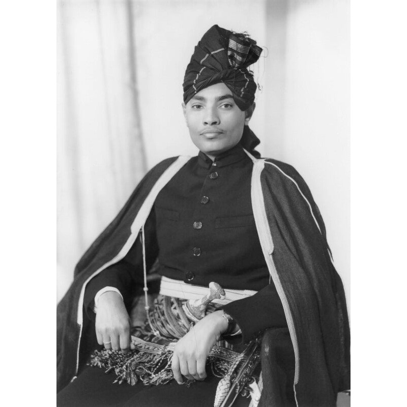 Ali Al-Karim, Sultan of Lahej Portrait Print