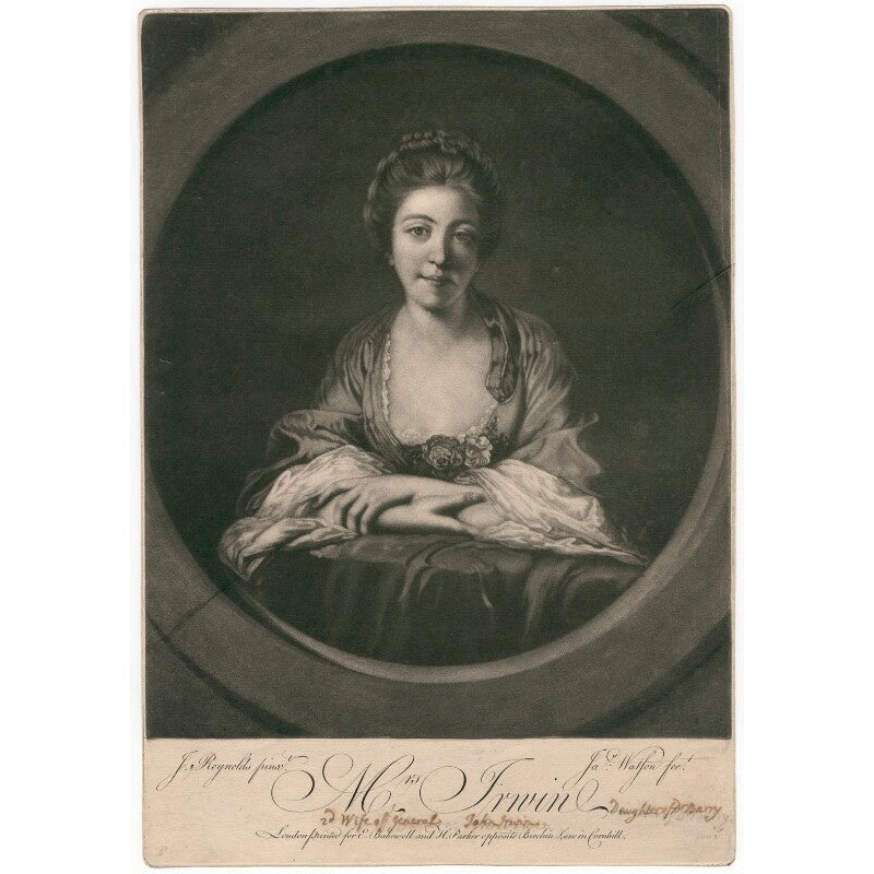 Anne Irwin (ne Barry) Portrait Print