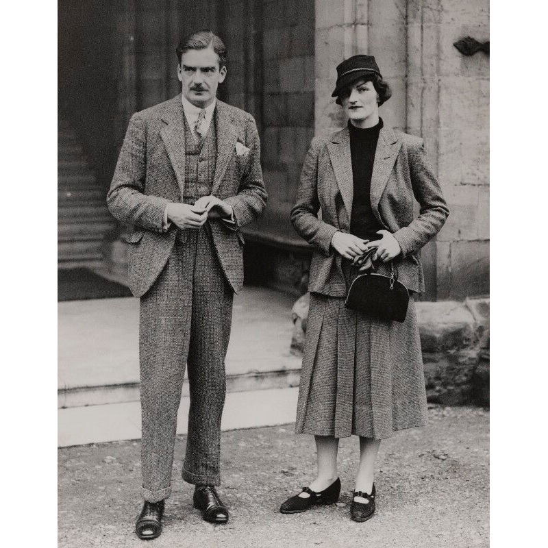 Anthony Eden, 1st Earl of Avon; Beatrice Eden (ne Beckett) Portrait Print