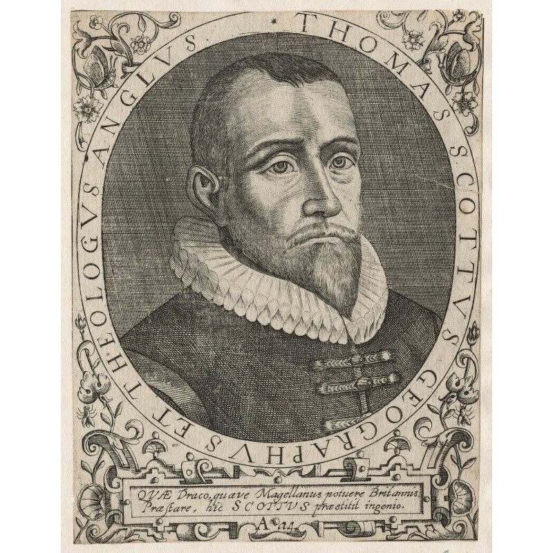 Thomas Scott Portrait Print-Unframed & Black Frame & Grey Frame & Oak Frame & White Frame-Extra small (glossy paper only) & Small & Medium & Large & Extra large (unframed, glossy paper only)-Glossy photo paper & Matt art paper & Canvas (medium only)