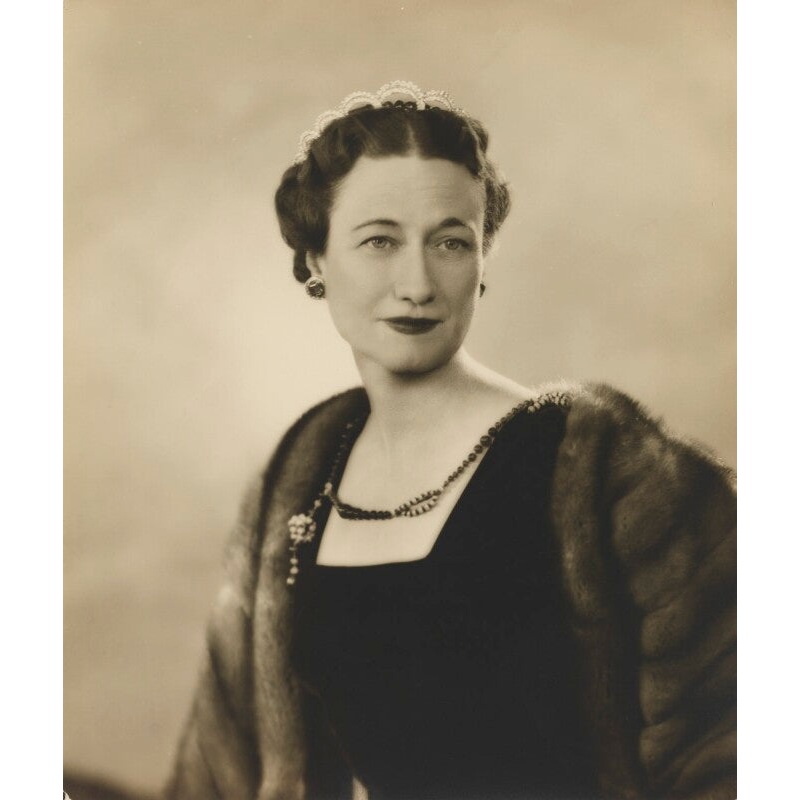 Wallis, Duchess of Windsor Portrait Print