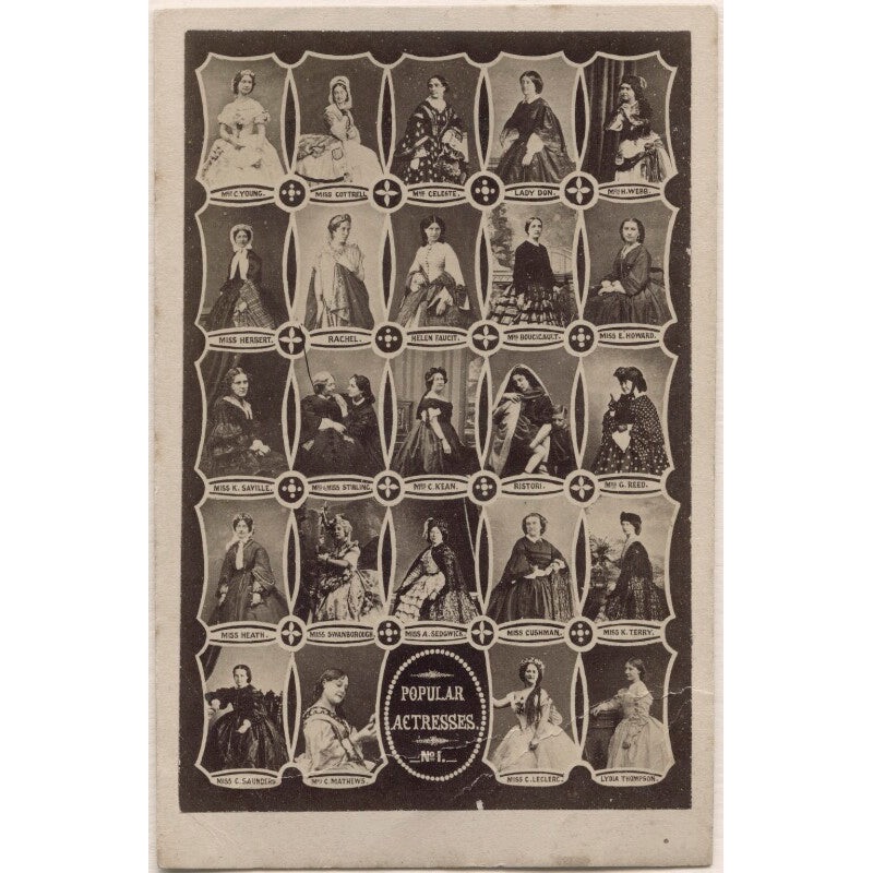 ‘Popular Actresses’ Greetings Card