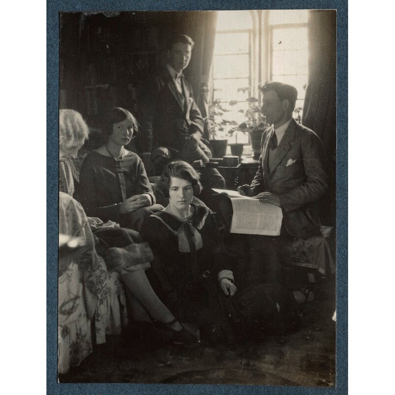 ‘Aunt Ethel, Susan Feilding, Bob, Siegfried and me’ Greetings Card