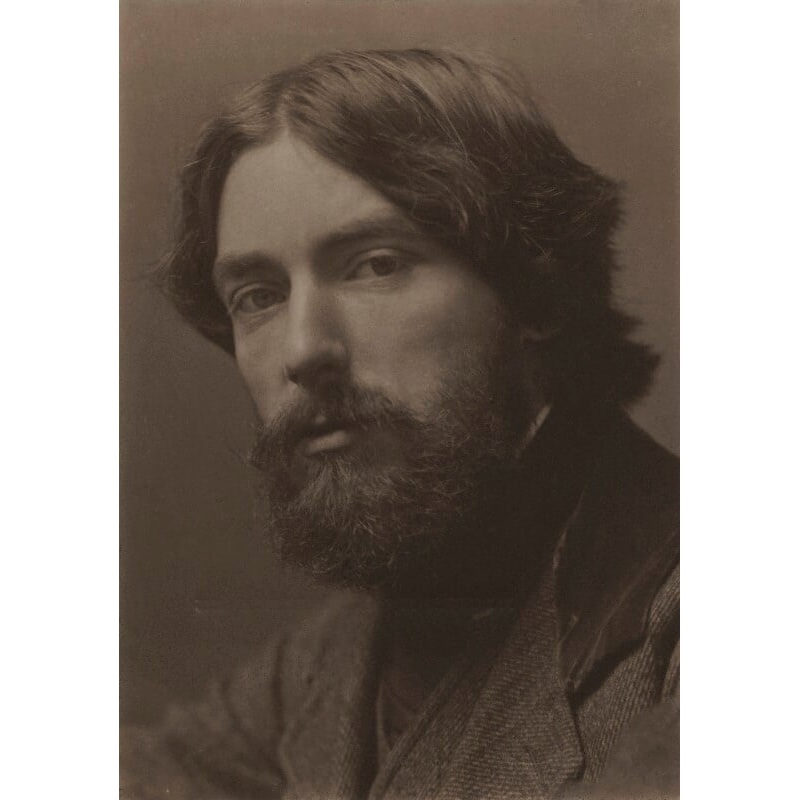 Augustus John Portrait Print-Unframed & Black Frame & Grey Frame & Oak Frame & White Frame-Extra small (glossy paper only) & Small & Medium & Large & Extra large (unframed, glossy paper only)-Glossy photo paper & Matt art paper & Canvas (medium only)