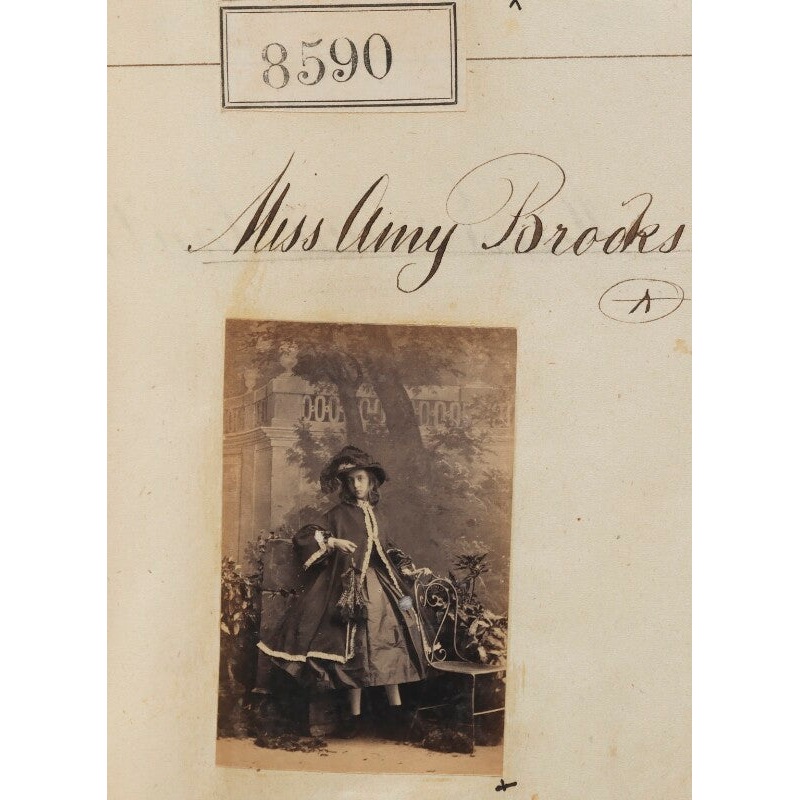 Amy Gordon (ne Brooks), Marchioness of Huntly (‘Miss Amy Brooks’) Portrait Print