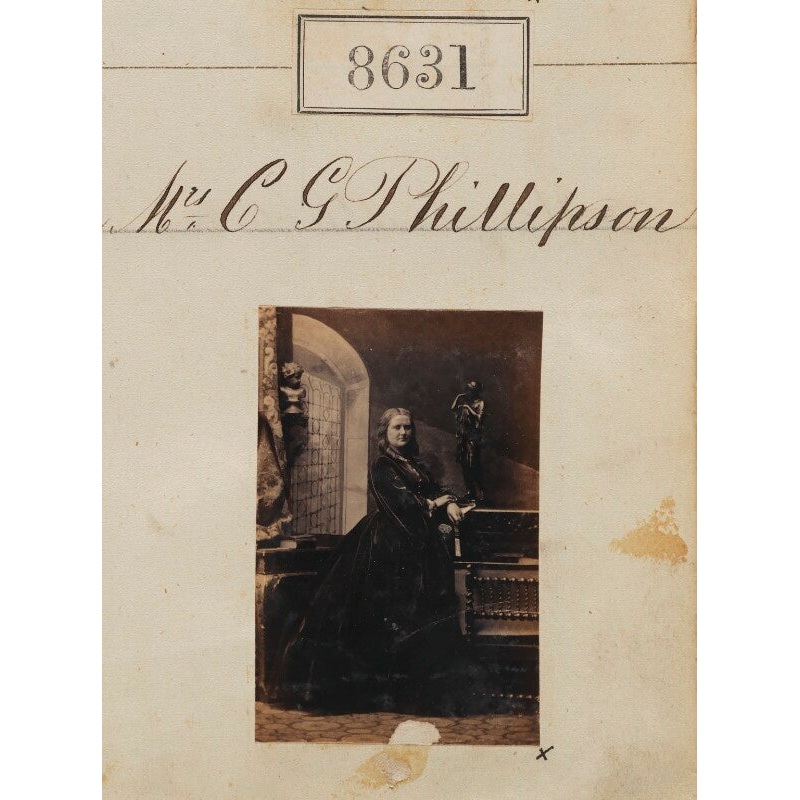 Caroline Gifford Phillipson (ne Lethbridge) (‘Mrs C.G. Phillipson’) Portrait Print