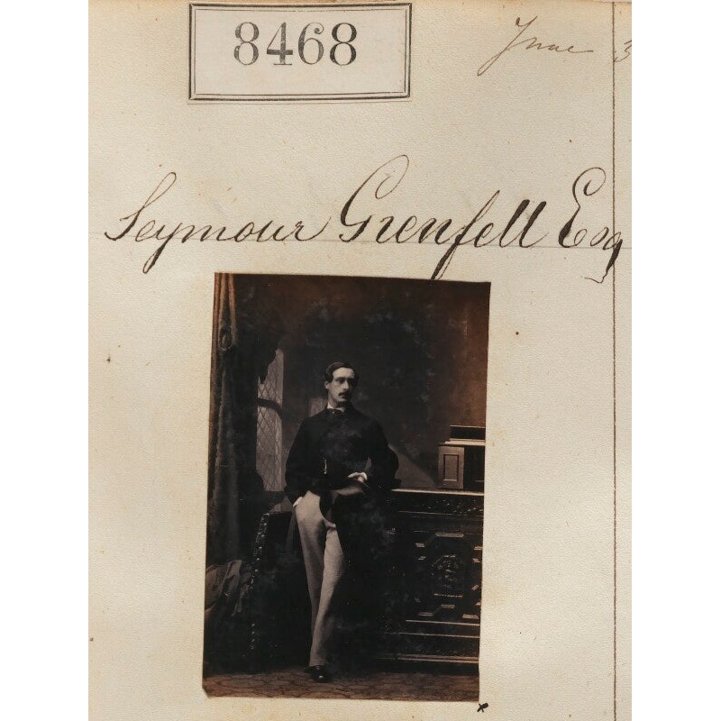 Charles Seymour Grenfell (‘Seymour Grenfell Esq’) Portrait Print