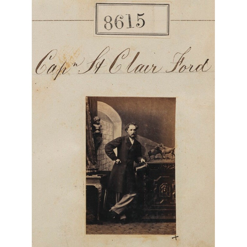 St. Clair St. Clair-Ford (n Ford) (‘Captain St Clair Ford’) Portrait Print
