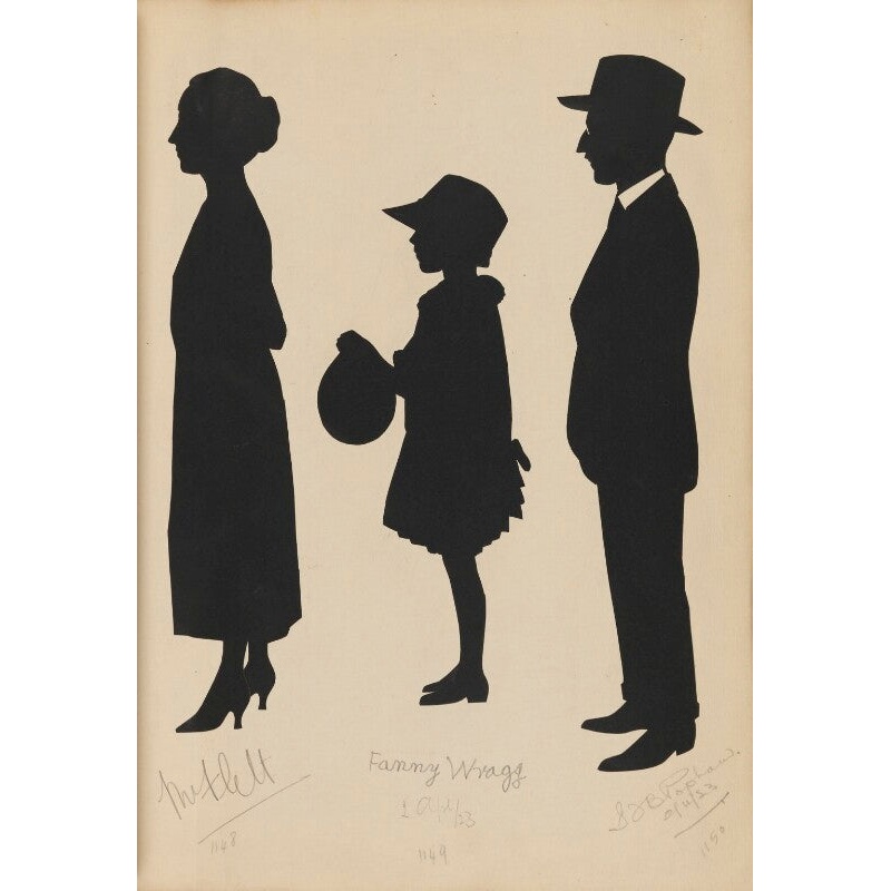 An unknown woman; Fanny Wragg; S.J.B. Popham Portrait Print