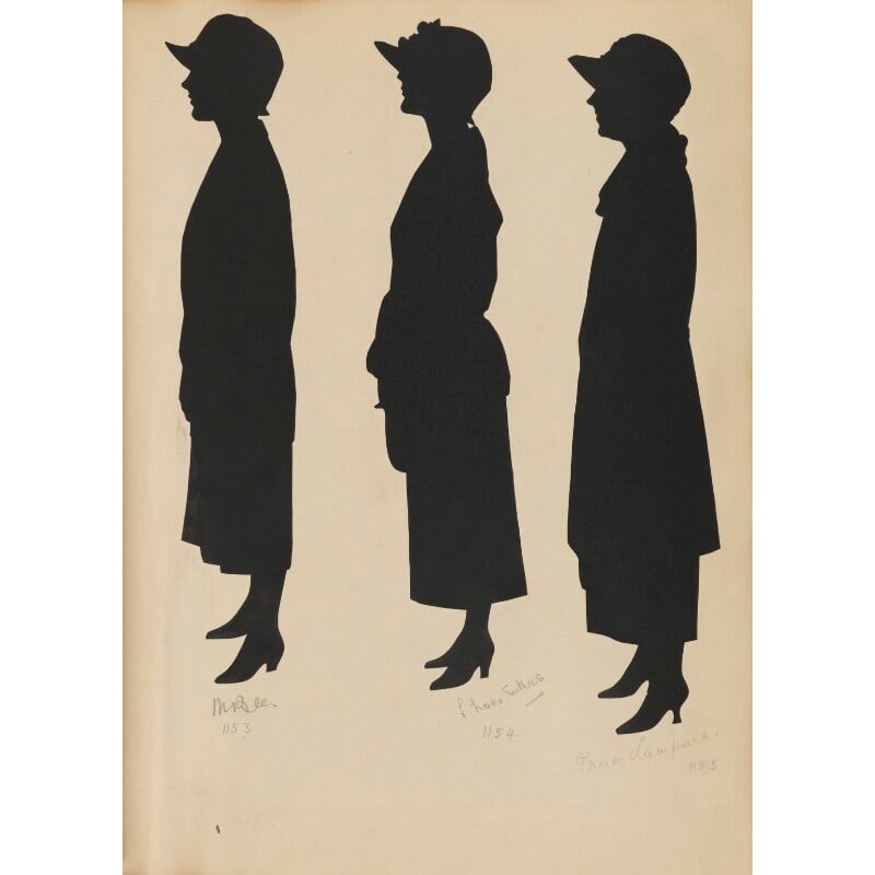 An unknown woman; L? Suthers; Grace Lampard Portrait Print