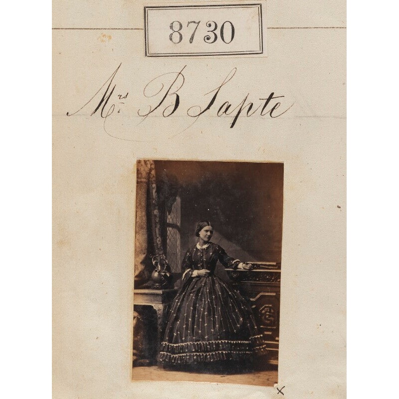Caroline Henrietta Maria Sapte (ne Pemberton) (‘Mrs B. Sapte’) Portrait Print