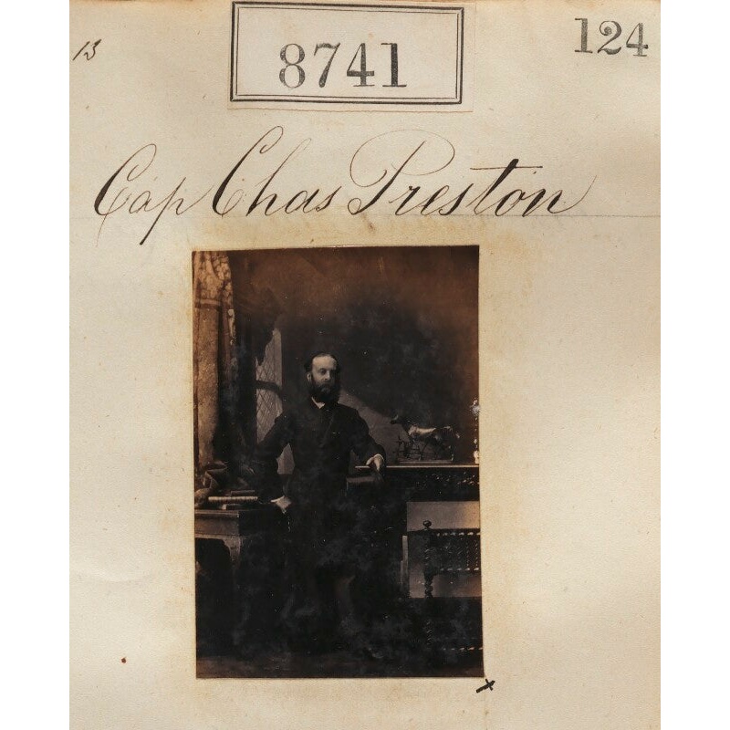 Charles Edward Preston (‘Cap. Charles Preston’) Portrait Print