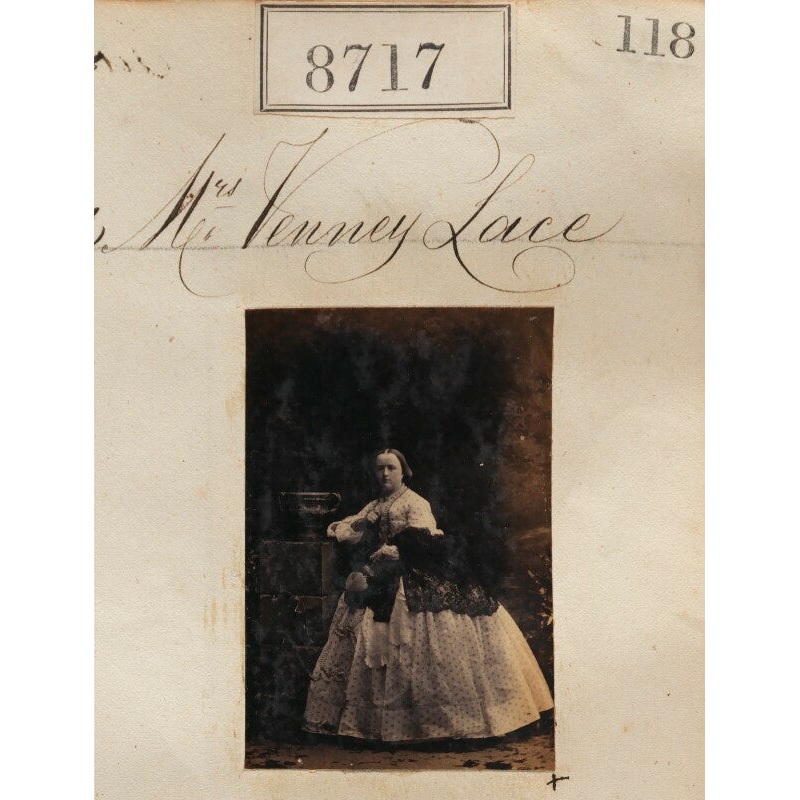 Theodosia Fanny Lace (ne Walker) (‘Mrs Venney Lace’) Portrait Print