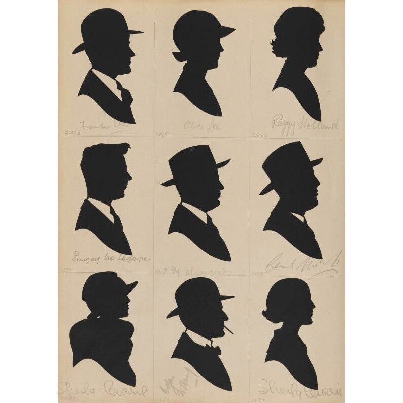 Tourists on the West Pier, Brighton (includes Frank Lee; Alice Lee; Peggy Holland; Seargay? or Seargent? W. Laogsitie?) Portrait Print