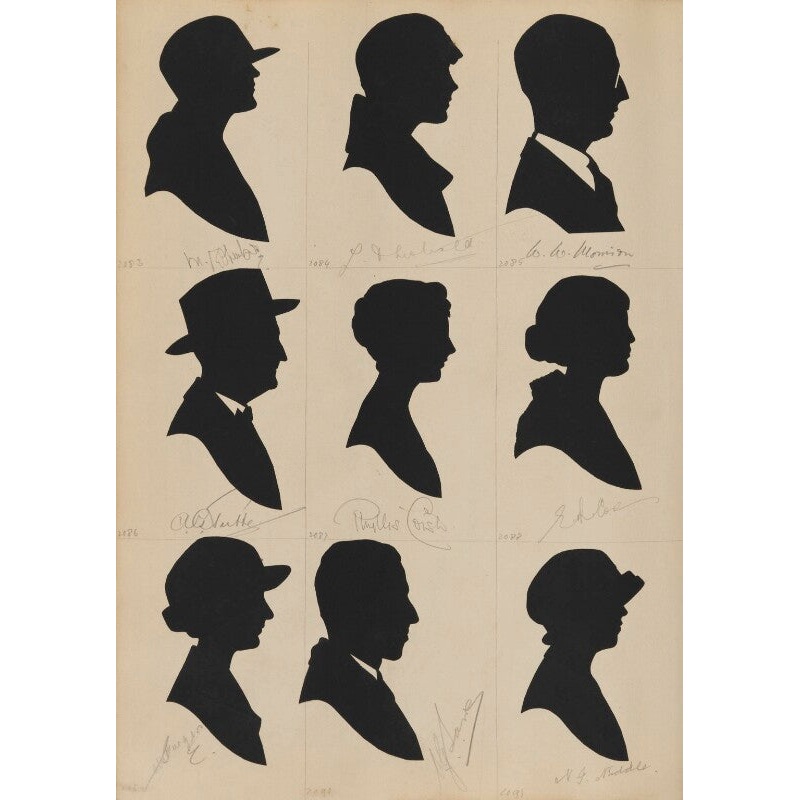 Tourists on the West Pier, Brighton (includes L?. Thesbold; W?.W. Morrison; A?.A. Tutte) Portrait Print