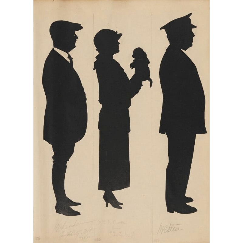 Tourists on the West Pier, Brighton (K?. O’Hanlan; Mrs. V. Owen; M. Steer) Portrait Print