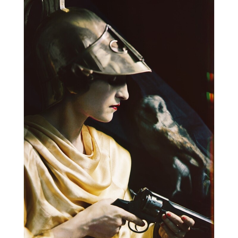 Aileen Balcon as Minerva Portrait Print