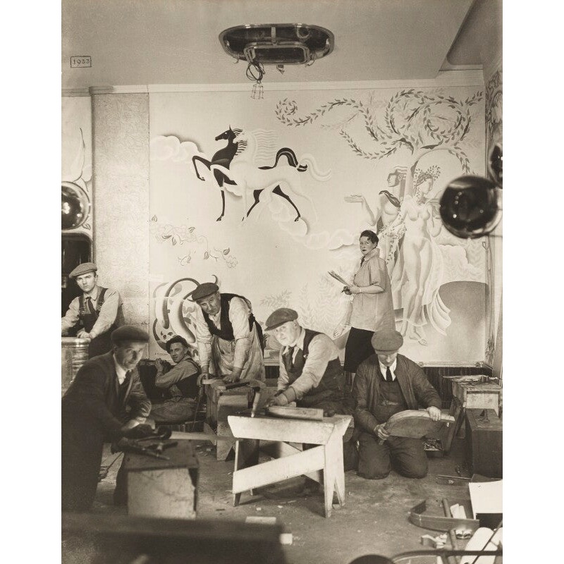 Anna Zinkeisen Portrait Print-Unframed & Black Frame & Grey Frame & Oak Frame & White Frame-Extra small (glossy paper only) & Small & Medium & Large & Extra large (unframed, glossy paper only)-Glossy photo paper & Matt art paper & Canvas (medium only)